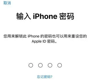 望花苹果15维修网点分享iPhone 15六位密码怎么改四位 