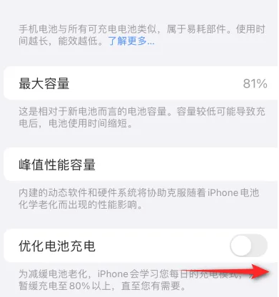 望花苹果15维修分享iPhone15充电到80%就充不进电了怎么办 