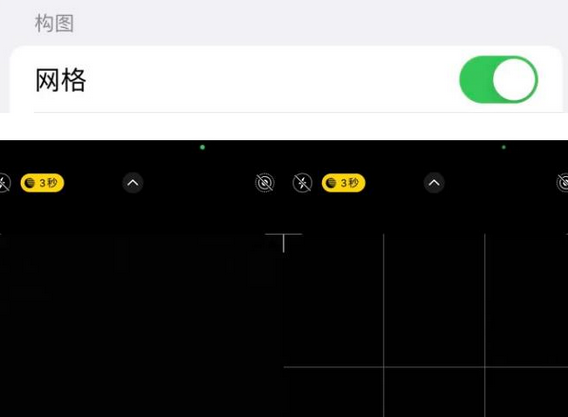 望花苹果手机维修网点分享iPhone如何开启九宫格构图功能