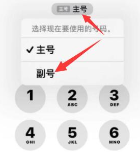 望花苹果14维修店分享iPhone 14 Pro Max使用副卡打电话的方法 